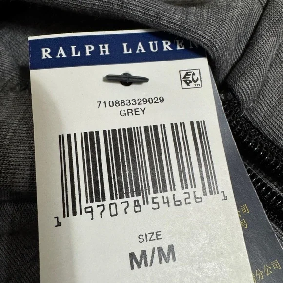 Polo Ralph Lauren Double Knit Tech Fleece Jogger Sweatsuit Grey Black Po…